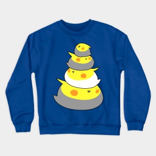 Cockatiel Stack Crewneck Sweatshirt